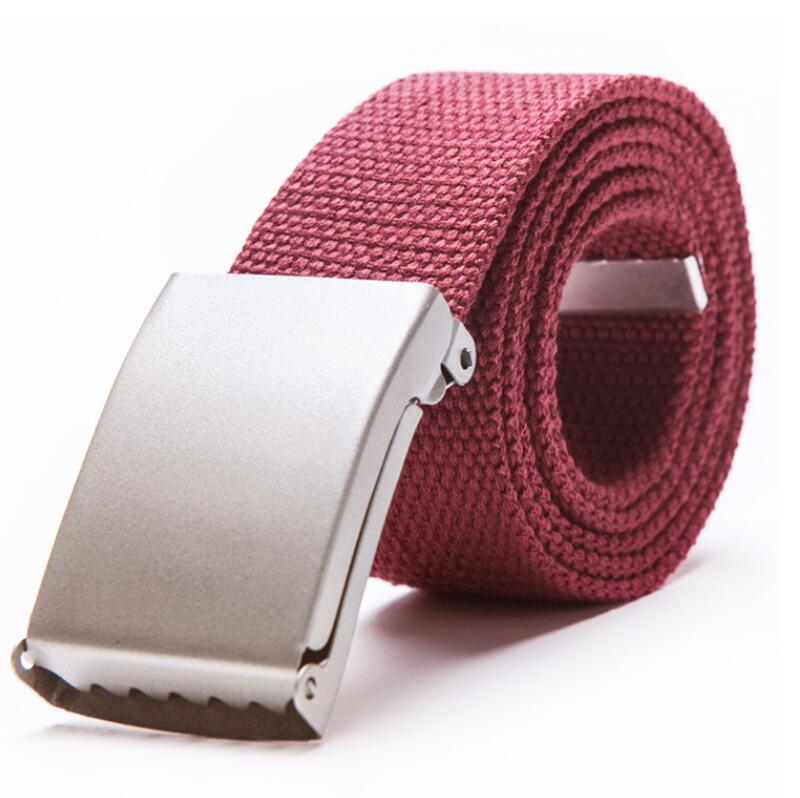 Webbing Belt with Metal Buckle Newgew