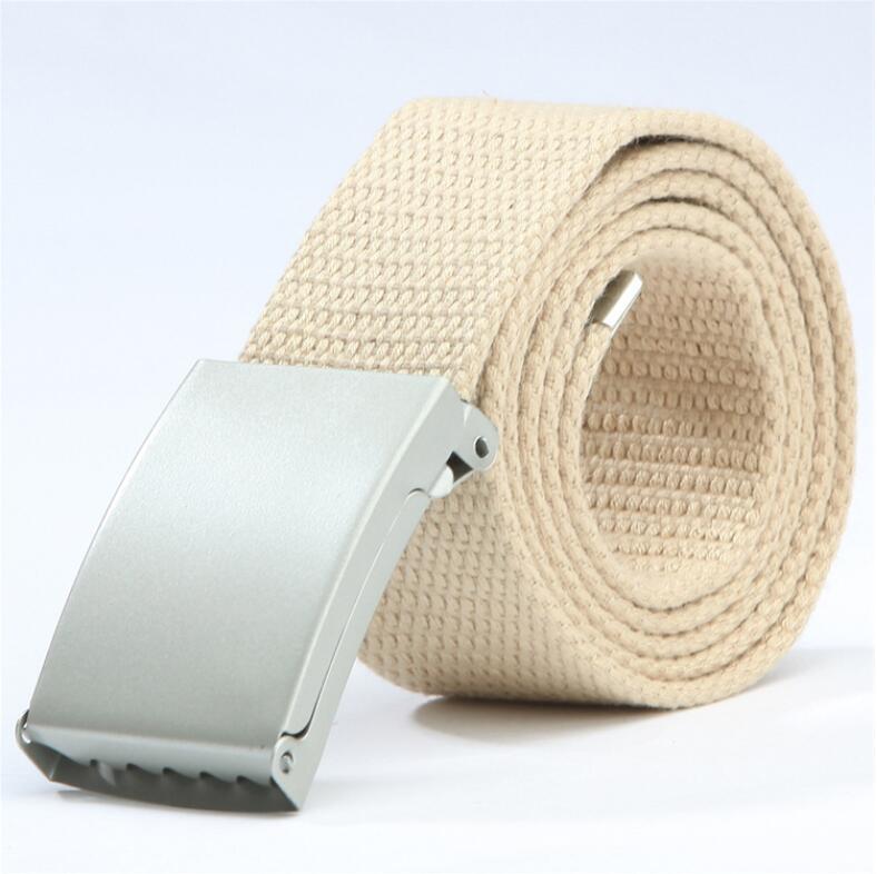 Webbing Belt with Metal Buckle Newgew