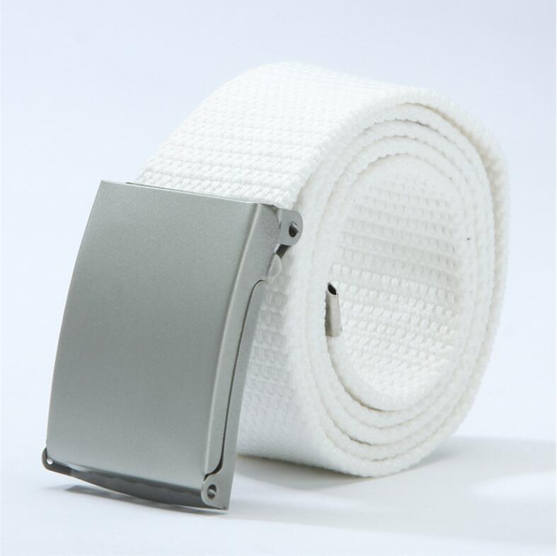 Webbing Belt with Metal Buckle Newgew