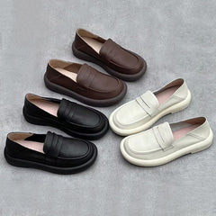 Women Elegant Soft Slip-On Loafer Shoes Newgew Shoes