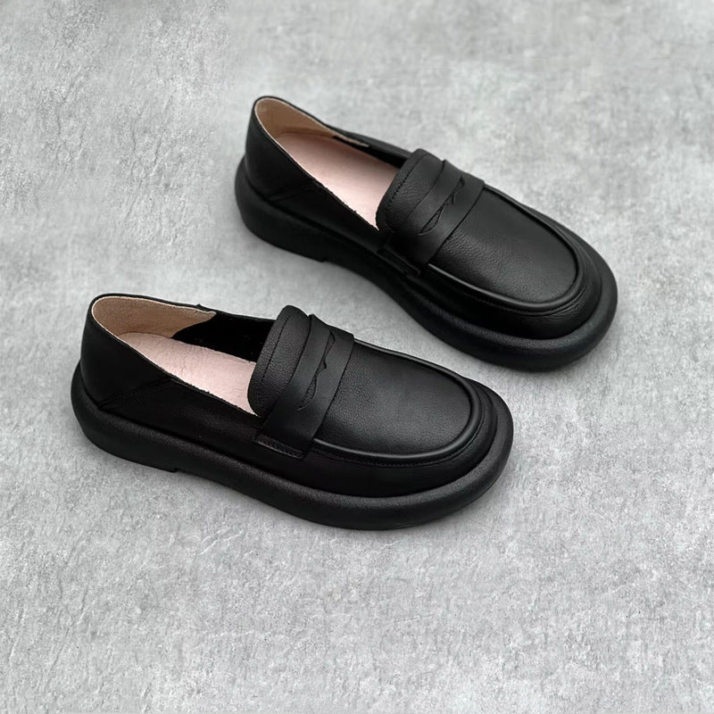 Women Elegant Soft Slip-On Loafer Shoes Newgew Shoes