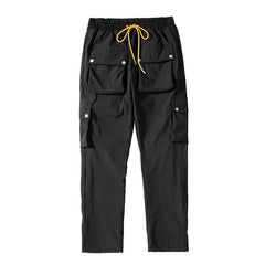 Casual Snap Button Cargo Pants Newgew