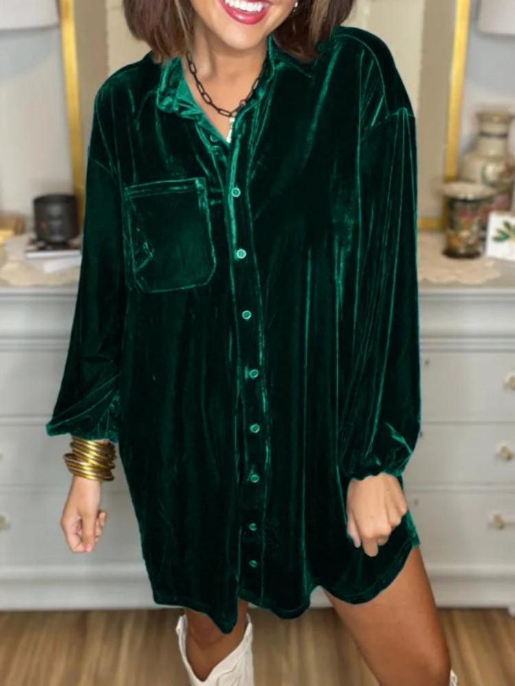 Casual Loose Shirt Dress Newgew Dresses