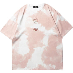 Cloud Print Senseless T-Shirt Newgew