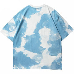 Cloud Print Senseless T-Shirt Newgew