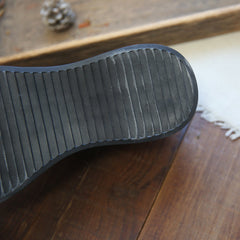 Women Retro Lace Up Round Head Casual Shoes Newgew Shoes