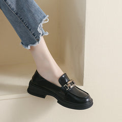 Women Minimalist Casual Soft Thick Soled Loafers Newgew Shoes