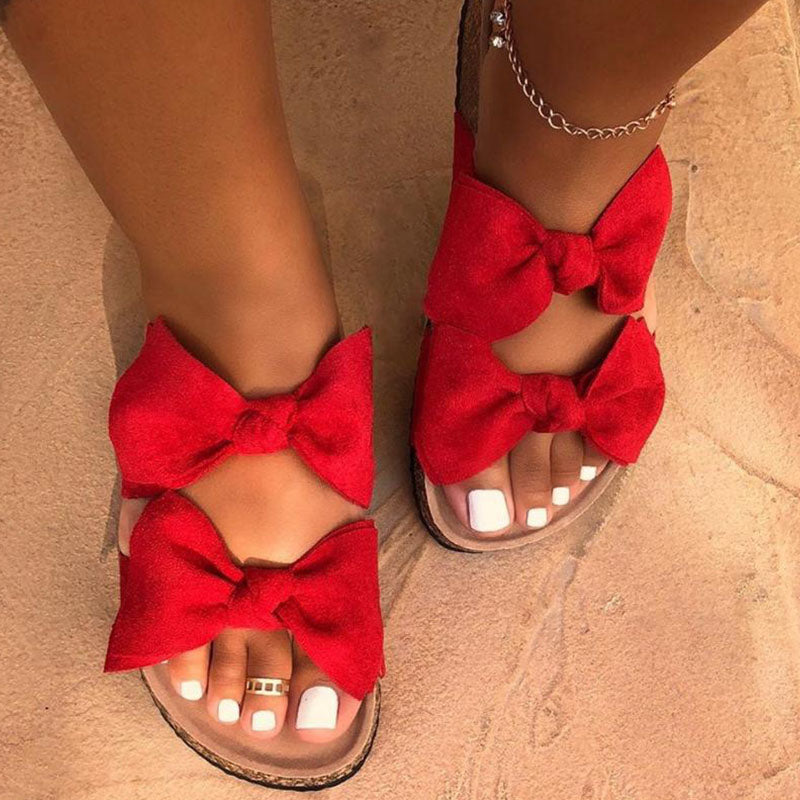 Casual With Bow Round Comfortable Shoes NewGew