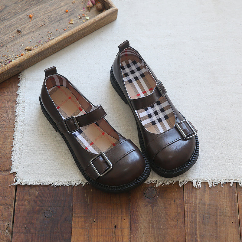 Women Retro School Style Casual Shoes Newgew Shoes