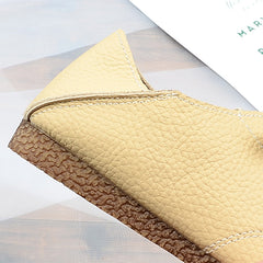 Women Handmade Leather Soft Casual Shoes Newgew Shoes