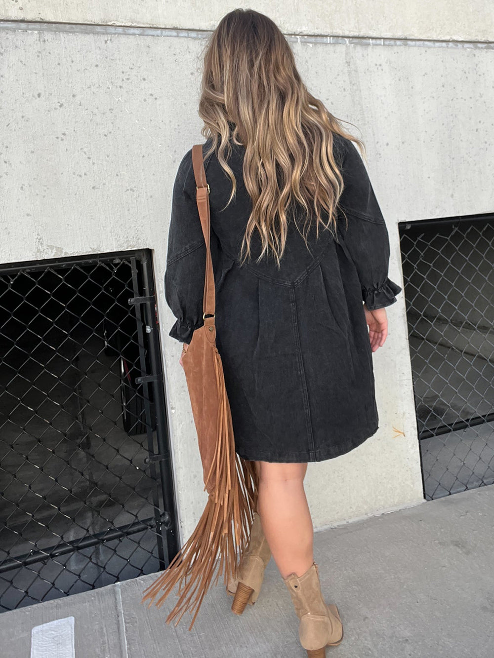 Downtown Denim Dress Newgew Dresses