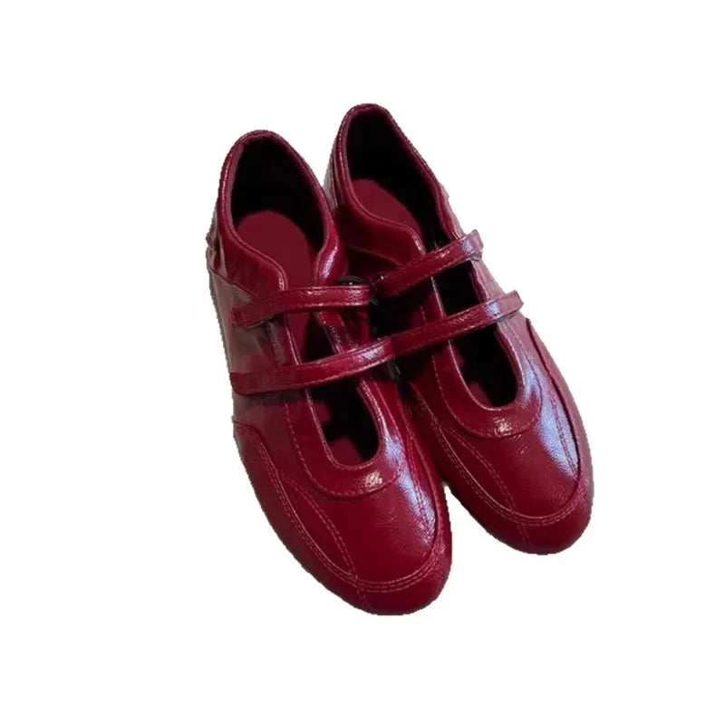 Round-Toed Shallow Ballet Shoes Newgew