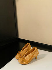 Bows And Tassels Strappy High Heels Newgew