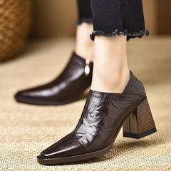Side-Zipper High Heels Newgew