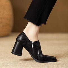 Side-Zipper High Heels Newgew