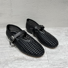 Ballet Leather Shoes Newgew