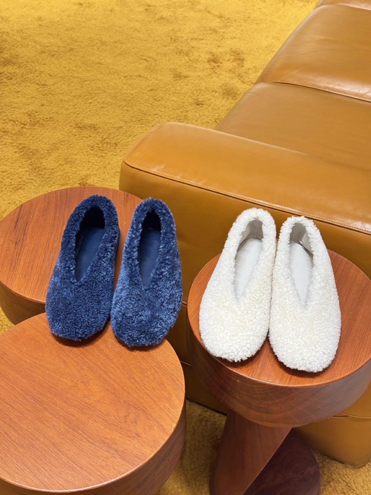 Flat Fleece Warm Woolen Shoes Newgew