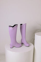 Rivet Long Boots Newgew