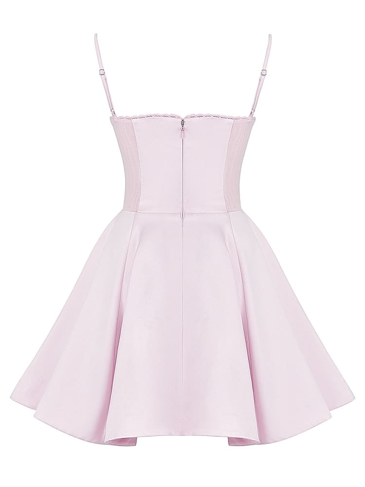 Ballerina Pink Tulle Mini Dress Newgew Dresses