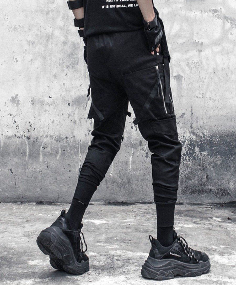 Slim Fit Zipped Pocket Cargo Pants Newgew