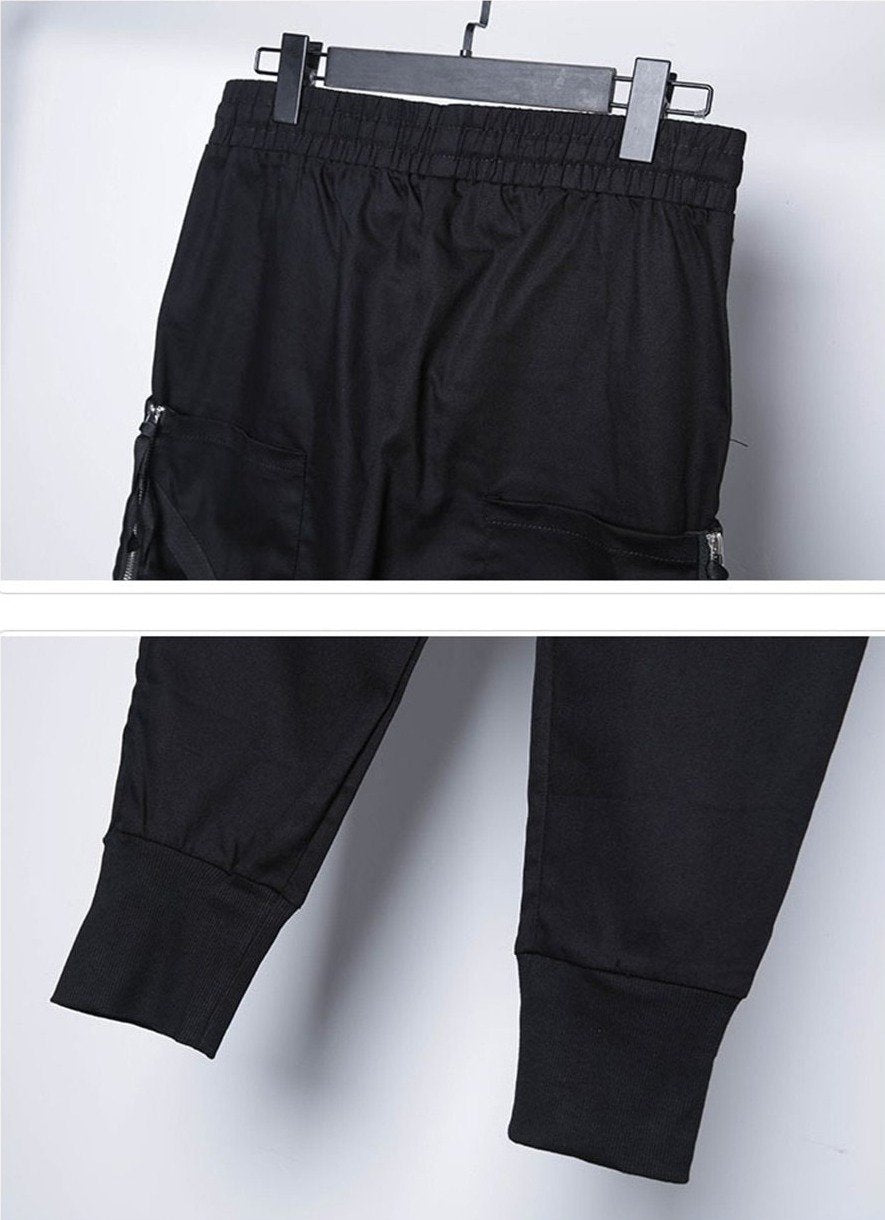 Slim Fit Zipped Pocket Cargo Pants Newgew