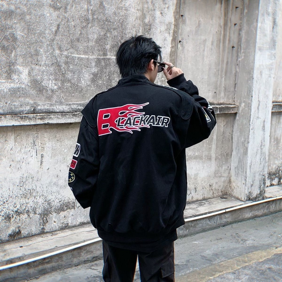 BLACK AIR x MADE EXTREME Racing Jacket Newgew