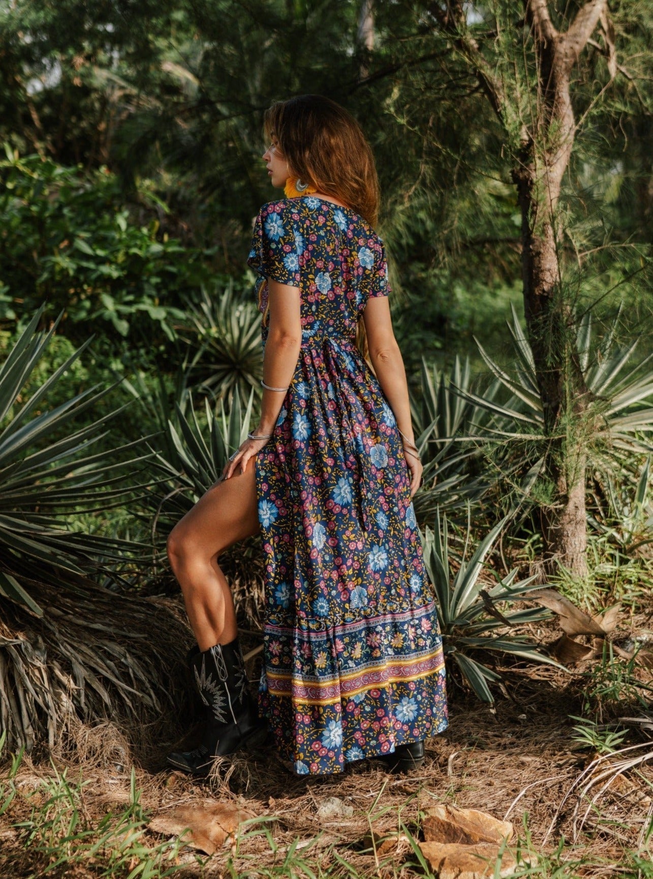 Joseph Bohemian Wrap Maxi Dress Newgew Dresses