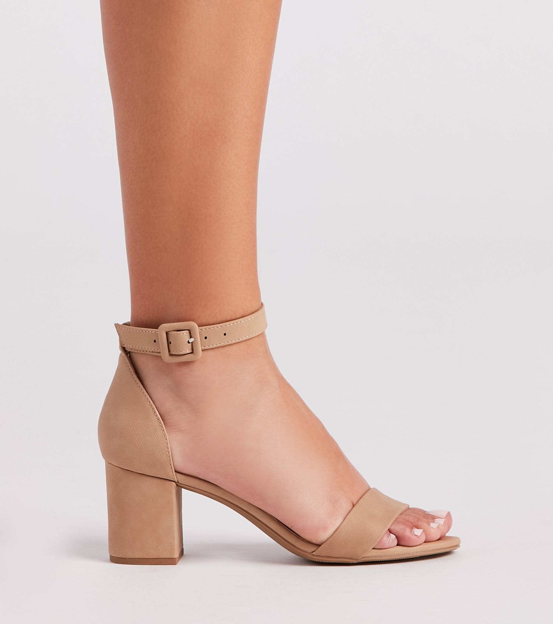 Must-Have Basic Short Block Heels Newgew