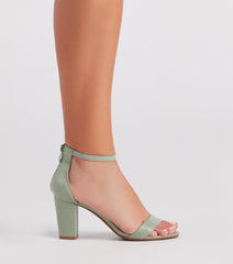 Classic Perfection Block Heels Newgew