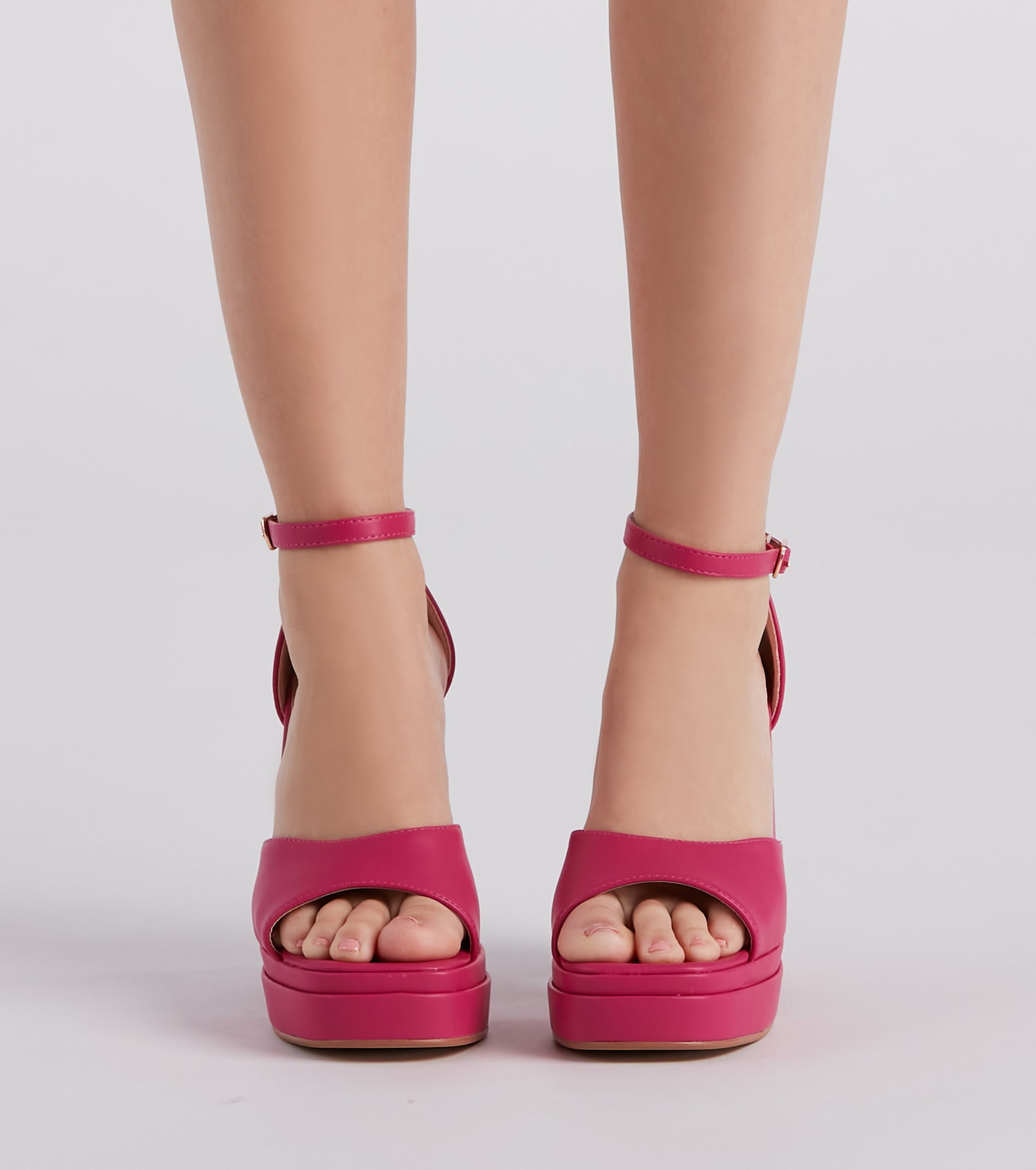 Major It Girl Chunky Platform Heels Newgew