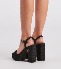 Spring Into Style Espadrille Platform Heels Newgew