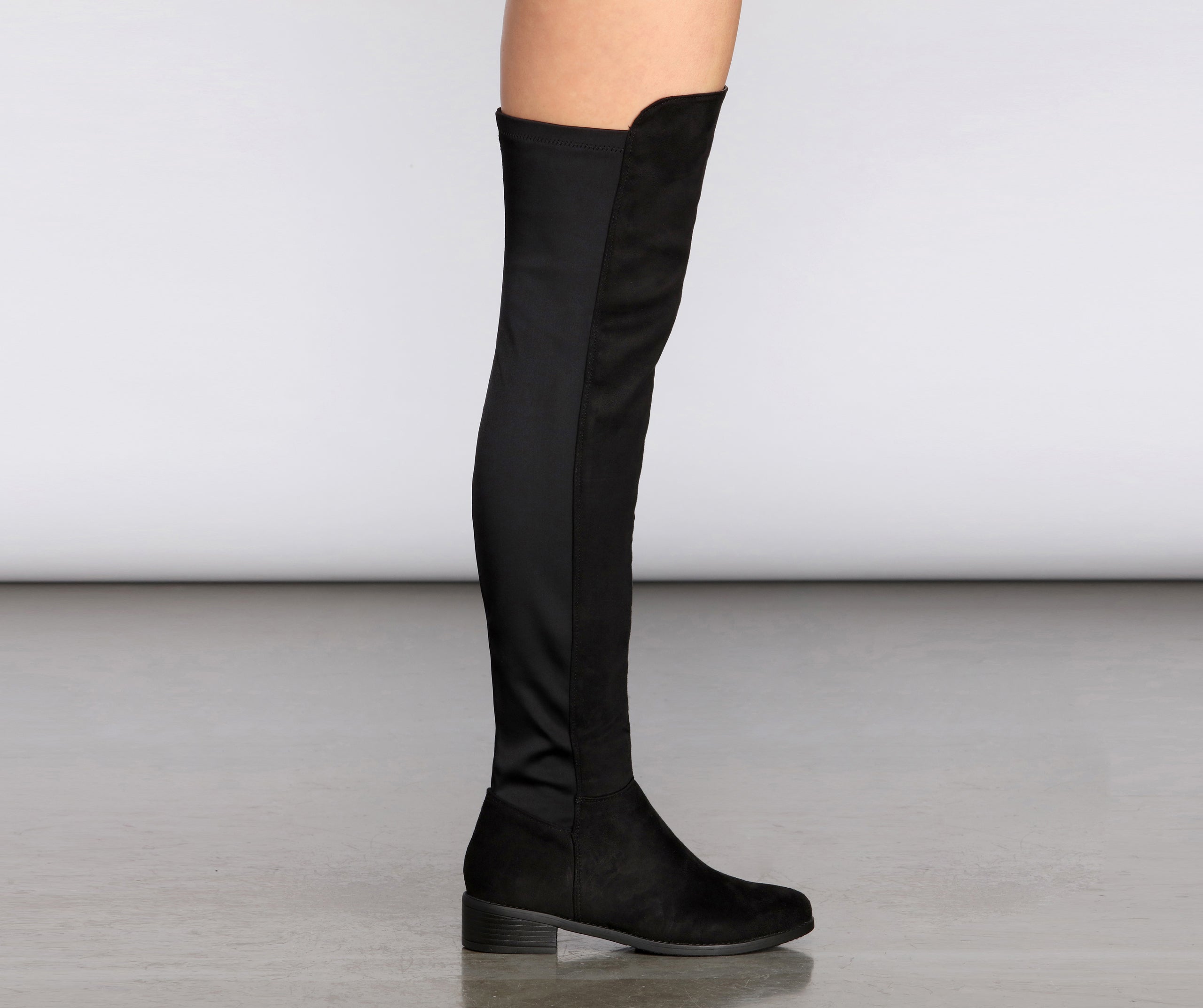 Level Up Over The Knee Boots Newgew