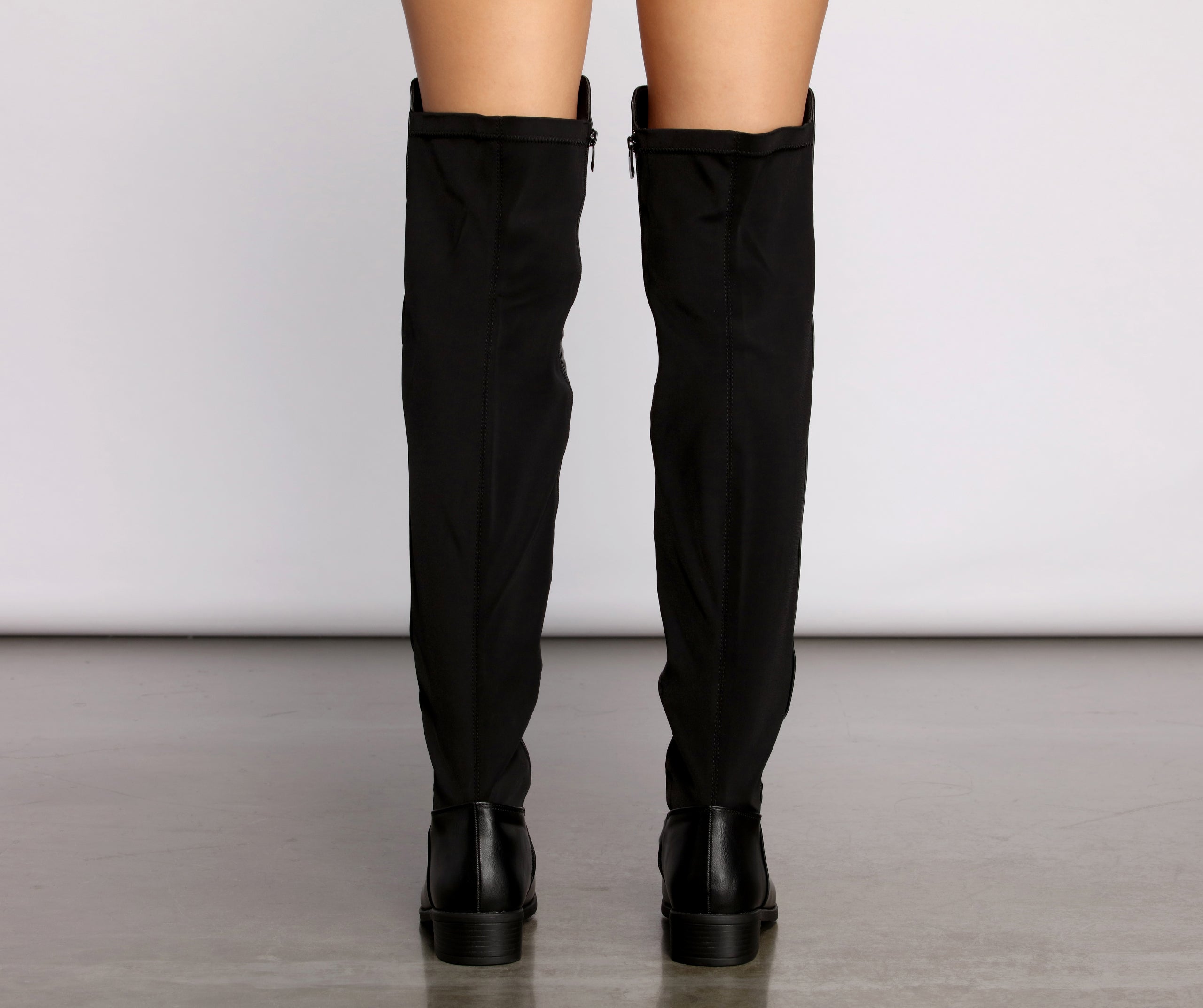 Chic And Sleek Over The Knee Boots Newgew