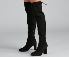 Classic Chic Faux Suede Boots Newgew