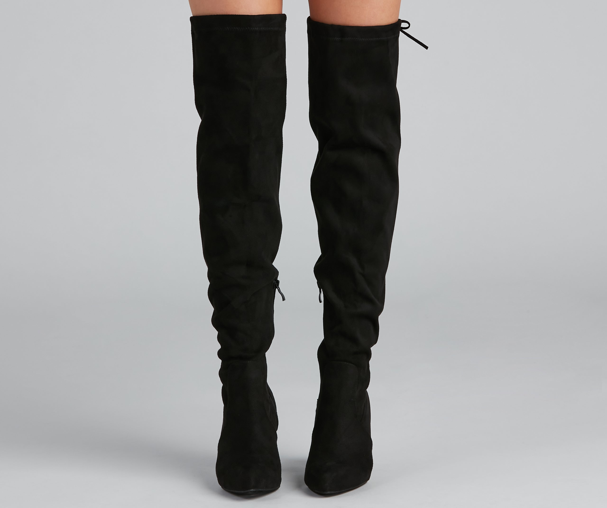 Classic Chic Faux Suede Boots Newgew