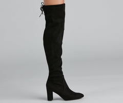 Classic Chic Faux Suede Boots Newgew