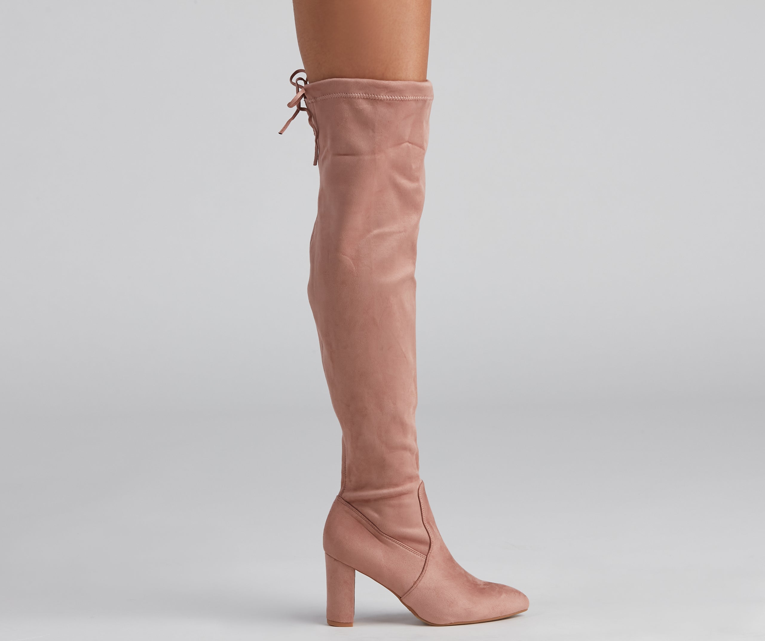 Classic Chic Faux Suede Boots Newgew