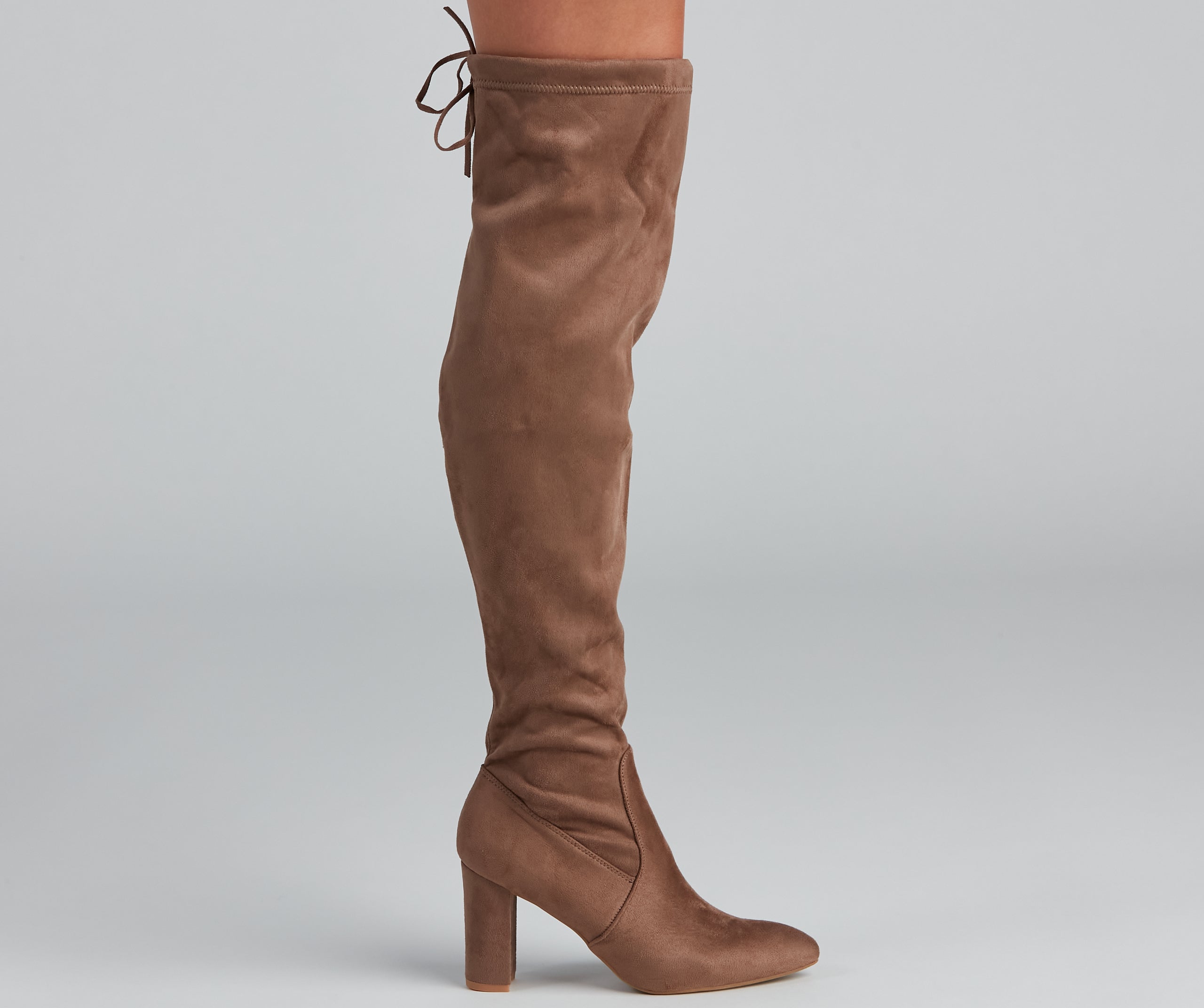 Classic Chic Faux Suede Boots Newgew