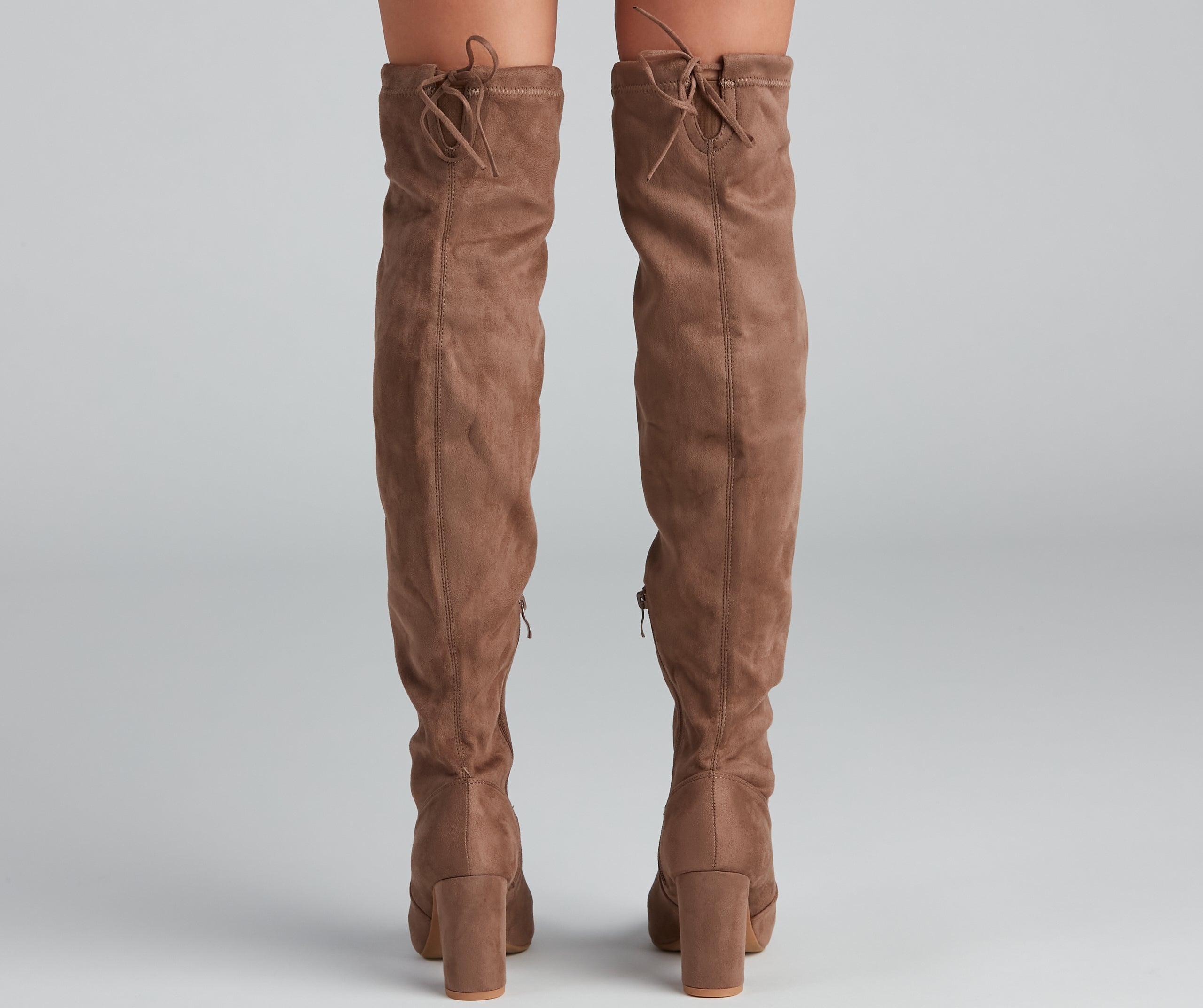 Classic Chic Faux Suede Boots Newgew