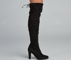 Long Story Short Faux Suede Boots Newgew