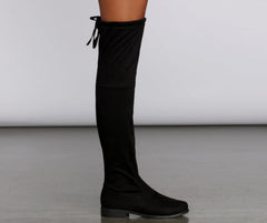 Take It Easy Flat Over The Knee Boots Newgew