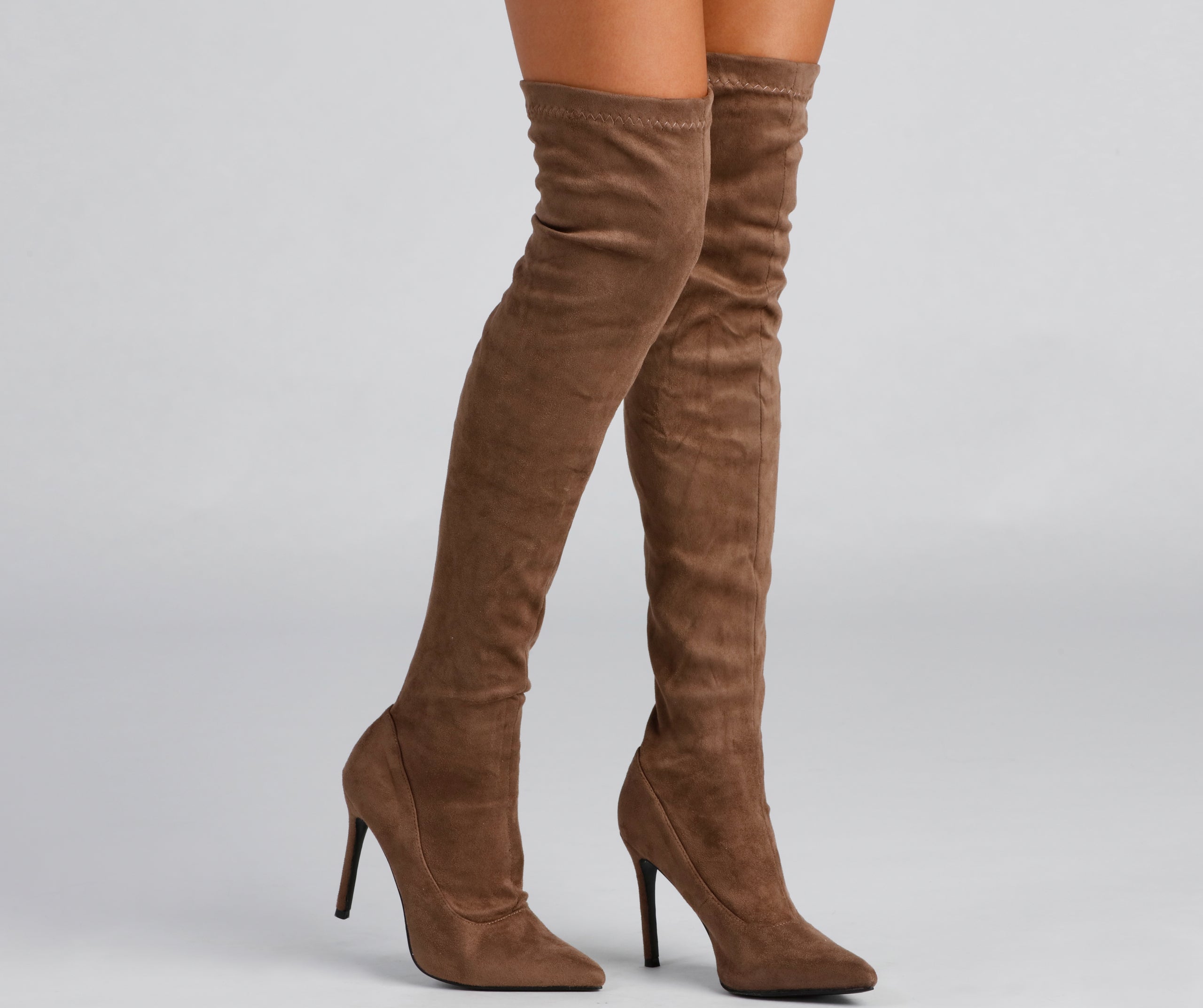 New Heights Pointed Toe Stiletto Boots Newgew