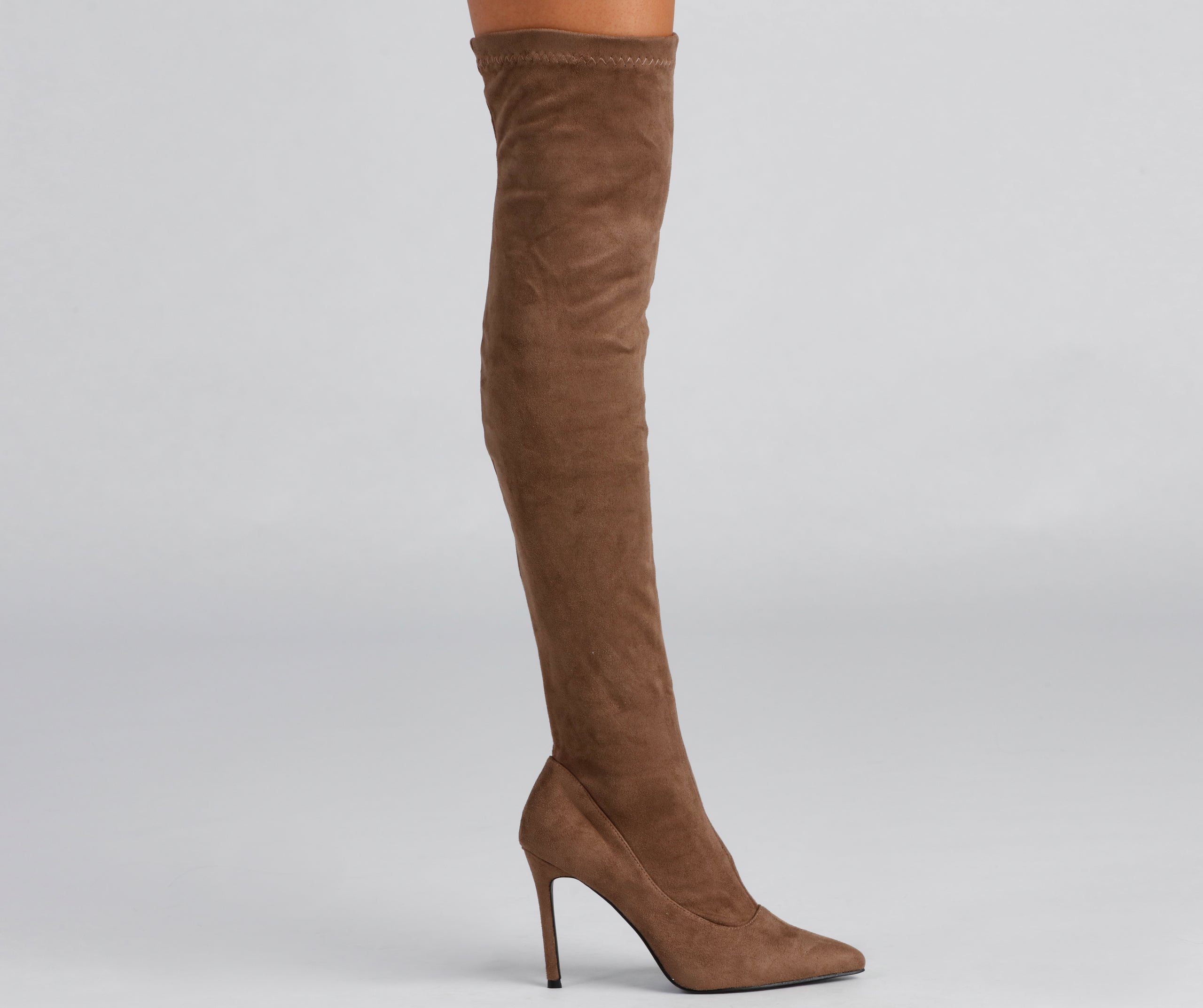 New Heights Pointed Toe Stiletto Boots Newgew