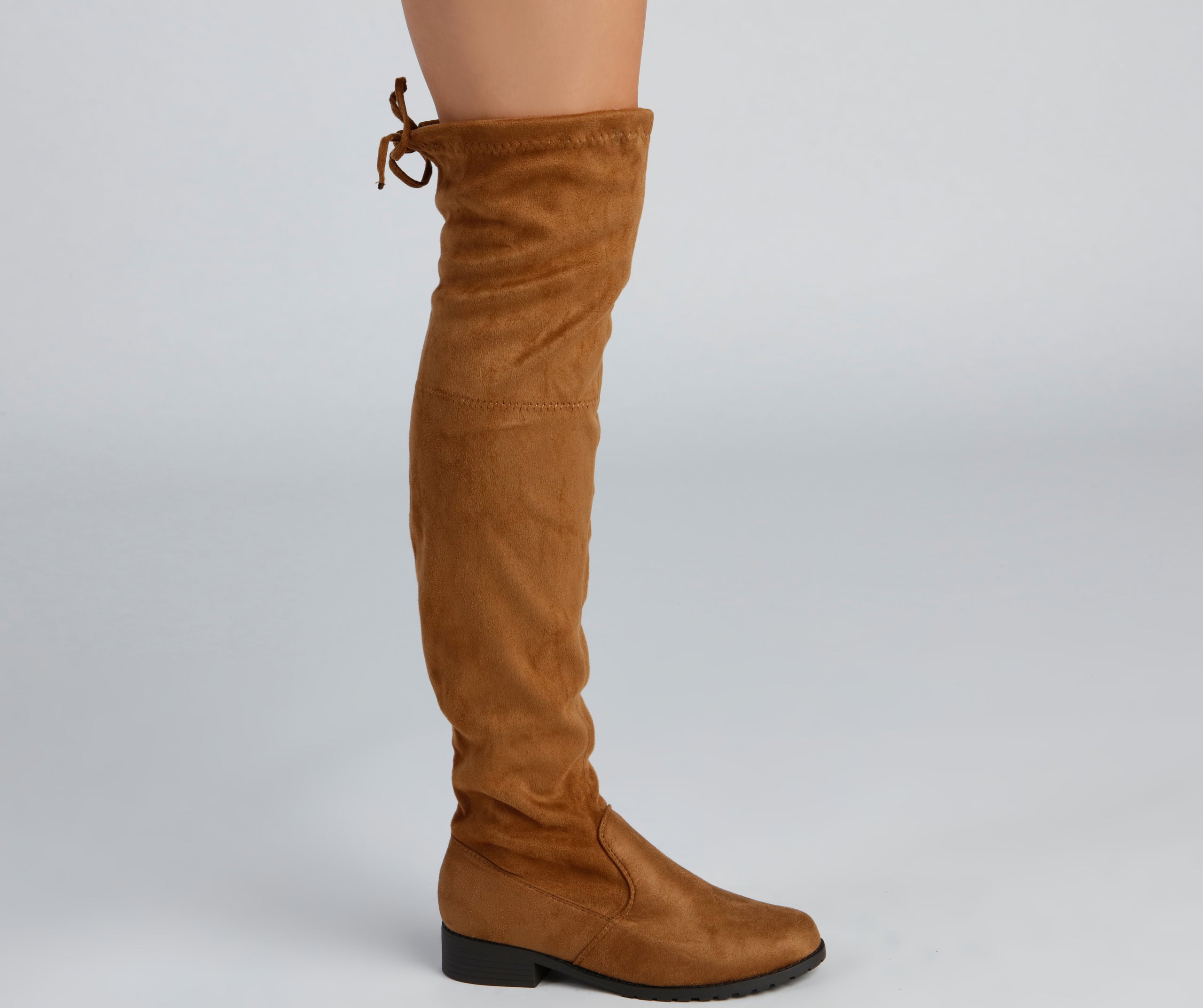 Stylish Staple Over-The-Knee Boots Newgew