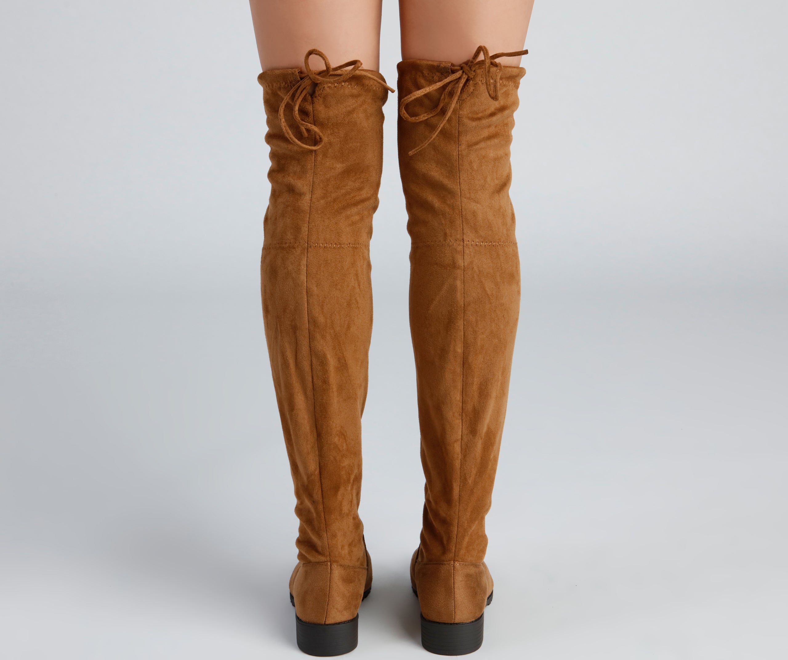 Stylish Staple Over-The-Knee Boots Newgew