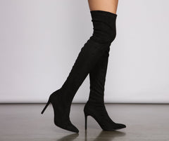 Sleek Story Over The Knee Boots Newgew