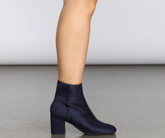 Don't Tempt Me Faux Suede Booties Newgew