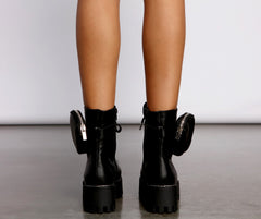 Major Trendsetter Platform Combat Boots Newgew