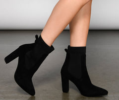 Fab Steps Pointed Toe Sock Booties Newgew