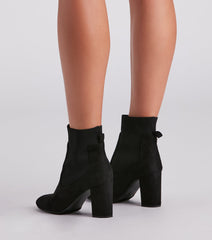 Trendy Staple Basic Sock Booties Newgew